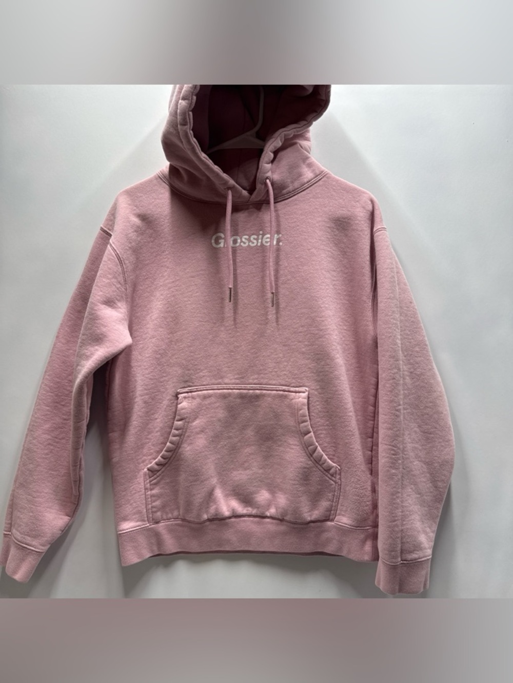Glossier. Women’s Original Pink Hoodie